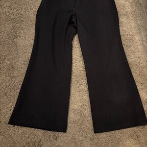 Rafaella Black Wide Leg Pants